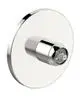 HANSA-Fertigmontageset-fuer-Brausebatterie-HANSAVAROX-PRO-4055-Rosette-rund-Chrom-40559183 gallery number 1